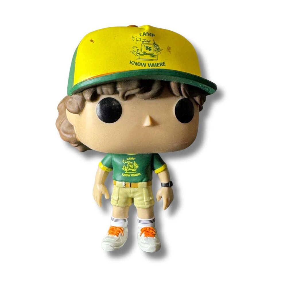 Funko Pop Stranger Things Dustin at Camp 804 - Retired, No Box